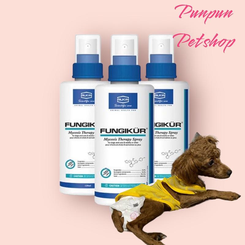 Thuốc xịt trị nấm chó mèo Fungikur