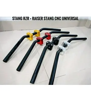 Paket Stang RZR Plus Raiser Stang Cnc Protaper Satria Fu Vixion Old Vixion New Sonic CBR CB150R RX KING Verza Tiger Revo Xabre R Megapro Byson Scorpio KTM Kawasaki W175 Ninja R Beat Street Fino PCX