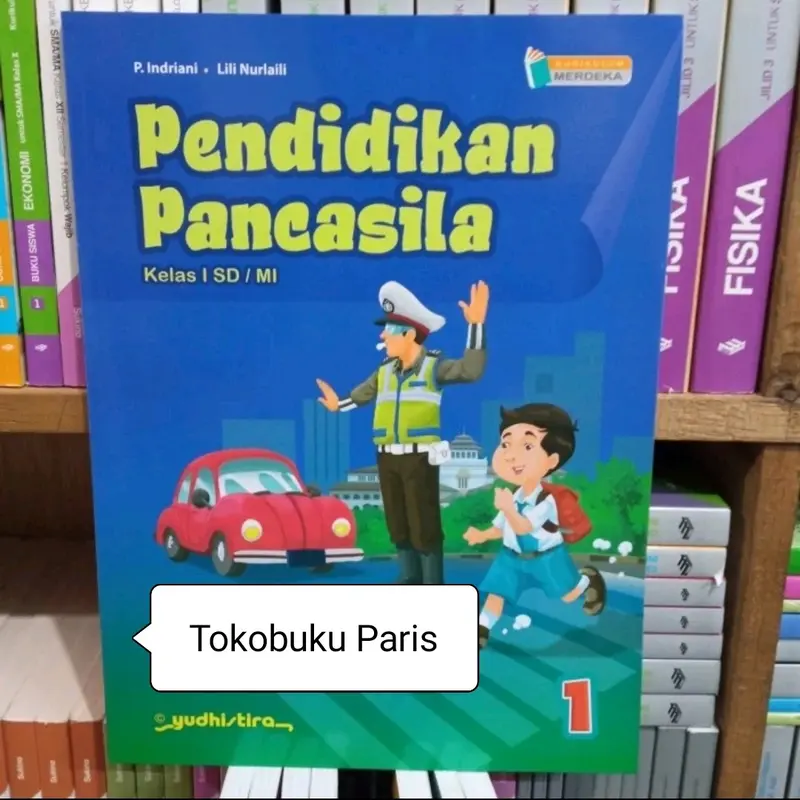 Buku Pelajaran Pendidikan Pancasila PPKN sd mi kelas 1 2 4 5 kurikulum merdeka Yudhistira 1