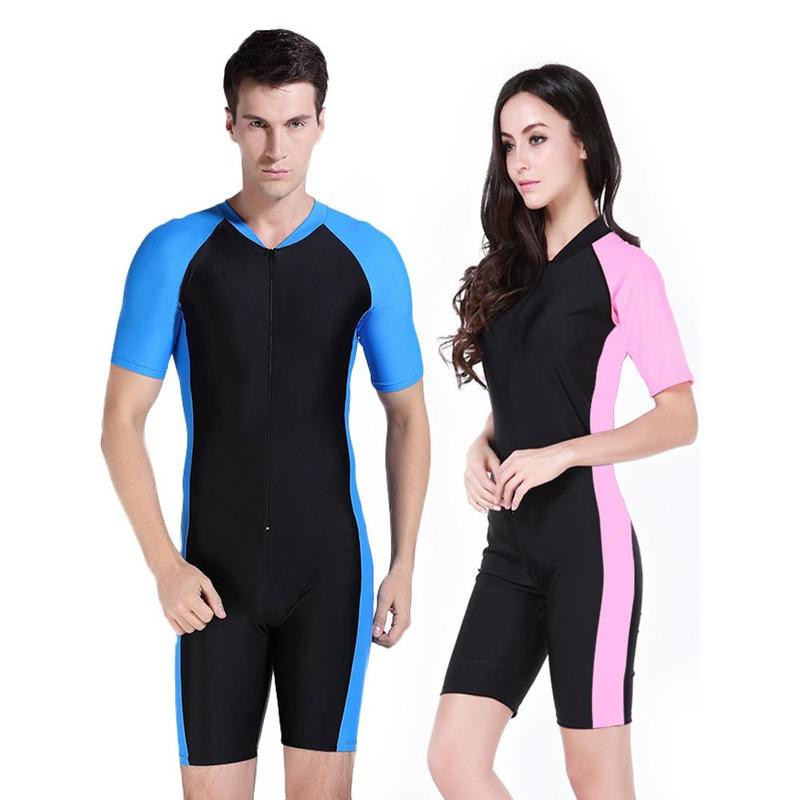 Shark Bart one-piece swimsuit women's professional wetsuit spring and summer sunscreen surf suit men's and women's swimsuit thermal wetsuit 3