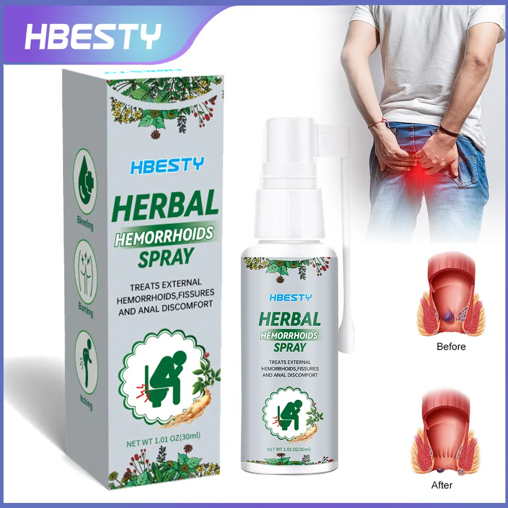 Herbal Hemorrhoid Relief Spray Herbal Hemorrhoid Care Spray Body Care Maintenance