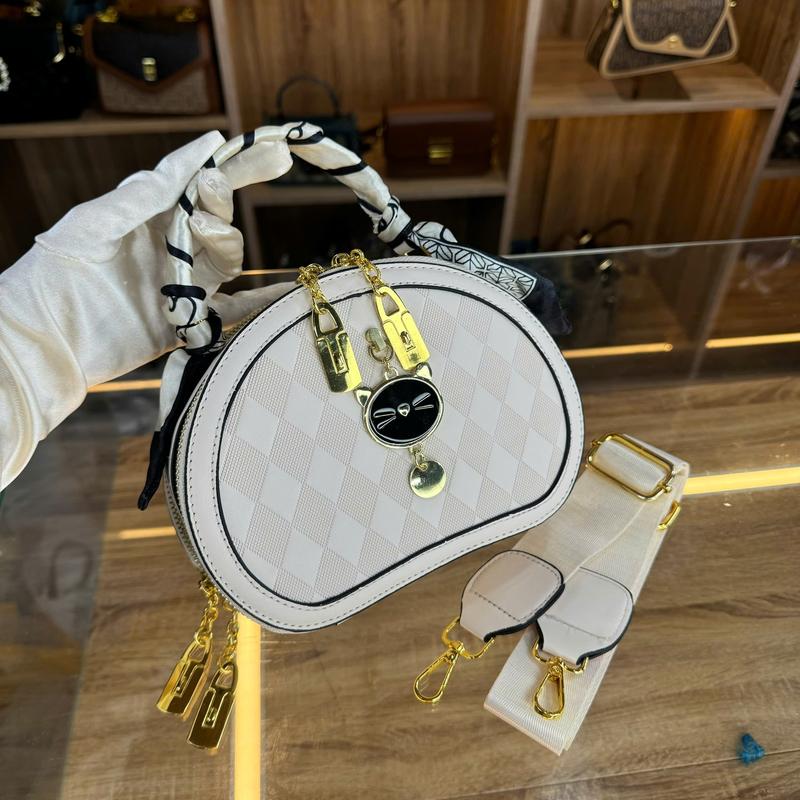 Túi Xách Nữ Thời Trang Cao Cấp Mèo May Mắn K76 (tặng khăn lụa)