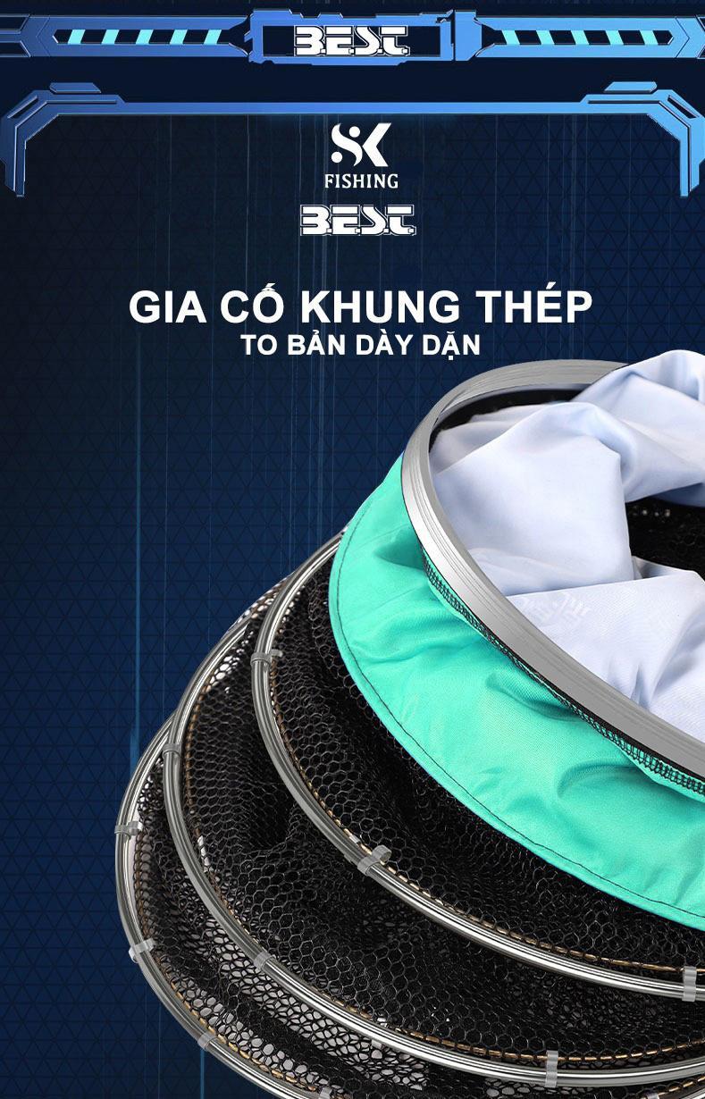 Product Introduction of Rọng Đựng Cá Giỏ Đựng Cá BEST SK FISHING 6