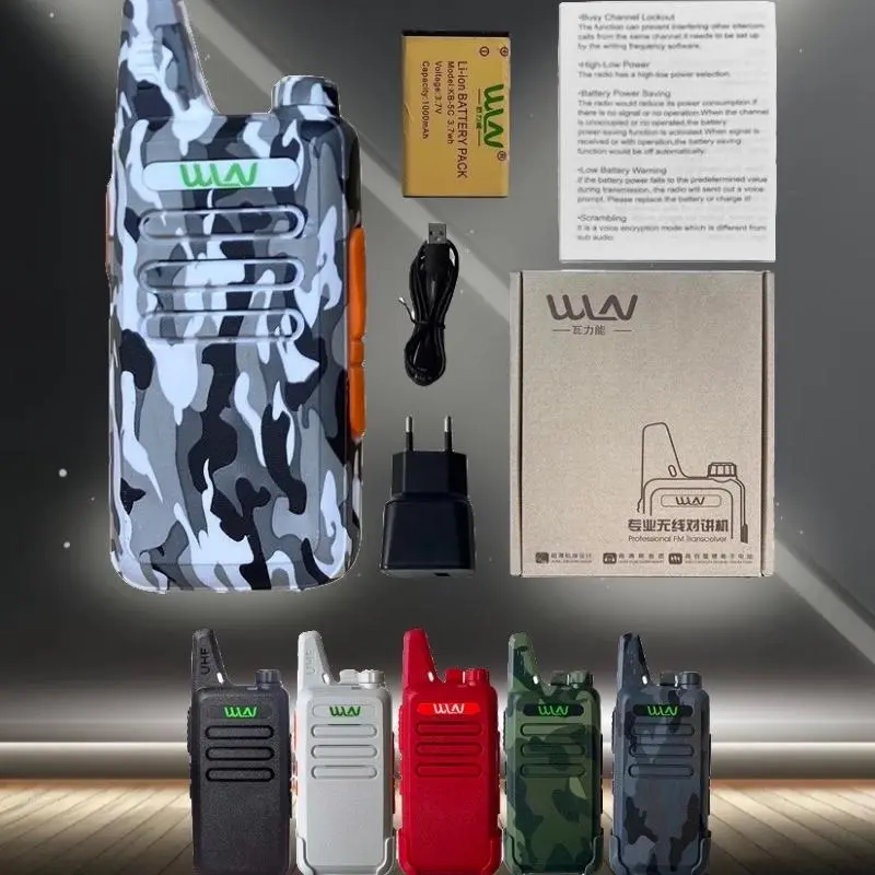 WLN Walkie Talkie Full Set UHF KD C1 7 Hari Garansi | Two Way Radio Handy Talky Talkie HT KDC1 1