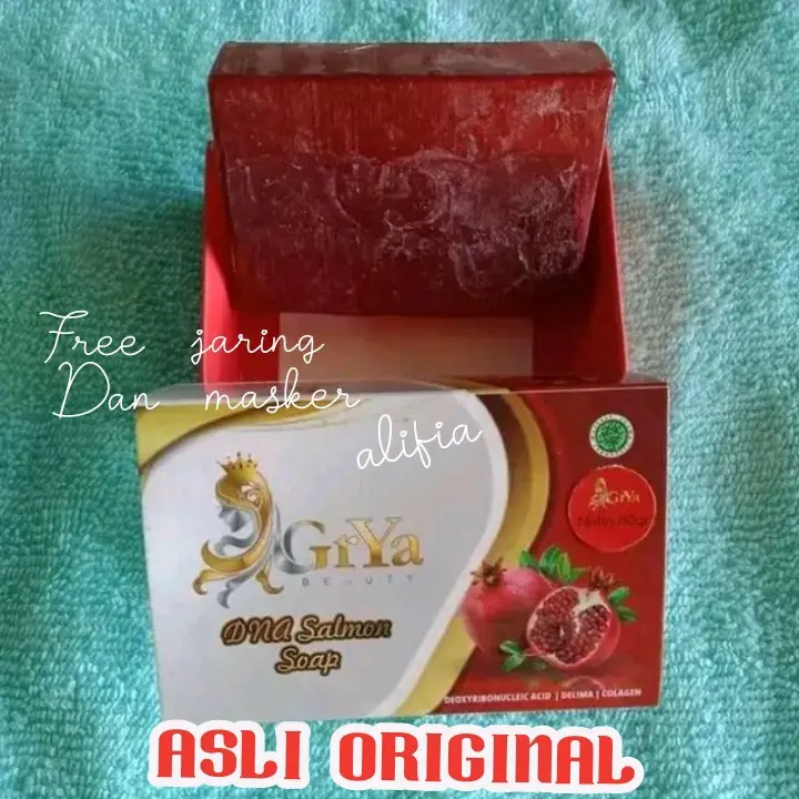 SABUN GRYA BEAUTY DNA SALMON ORIGINAL Mencerahkan