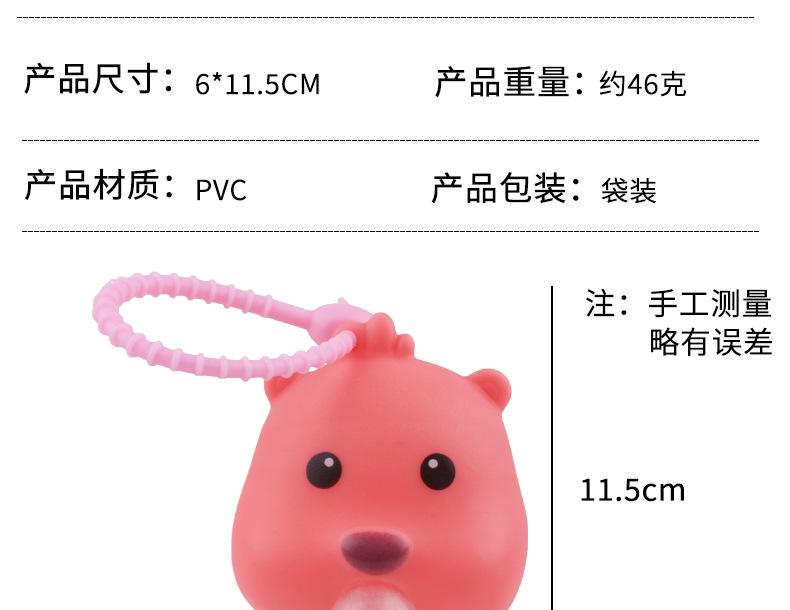 Product Introduction of Dây Chuyền Chìa Khóa Búp Bê Loopy Bong Bóng Vãi, Zan Menglu, Đồ Chơi Bóp Giải Tỏa Căng Thẳng Cáo Nhỏ Quyến Rũ Túi, Đồ Chơi Trẻ Em, Được Vận Chuyển Theo Số Lượng Mua, Không Theo Số Lượng Hiển Thị Trong Hình Ảnh. 5