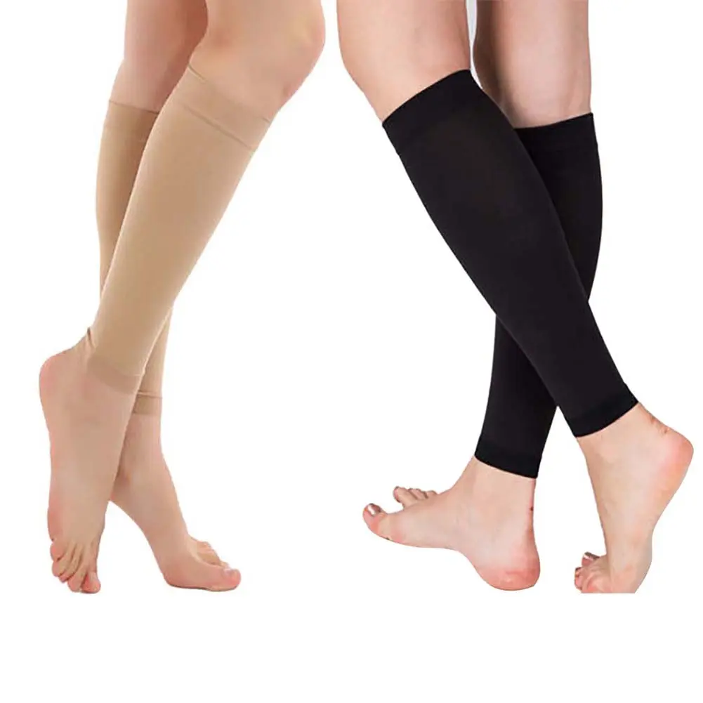 Vớ Nén, 1 Đôi, Dành Cho Phụ Nữ Và Nam Giới, Vớ Định Hình Thích Hợp Cho Các Môn Thể Thao Ngoài Trời, Ngăn Ngừa Bắp Chân Giãn Tĩnh Mạch, Giảm Đau Và Áp Lực, Vớ Tất Bắp Chân
