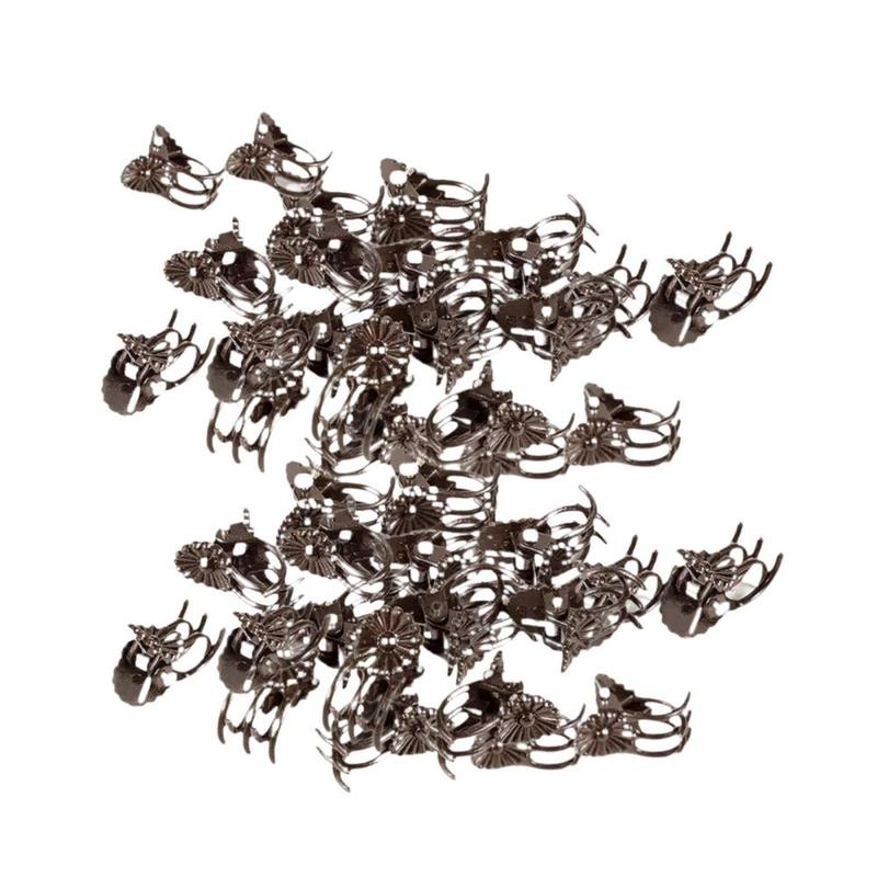 100x Plant Support Clips Gardening Tool Plant Climbing Fixing Clip for Climbing Plants Cucumbers Loofahs Outdoor Grape Vine 0