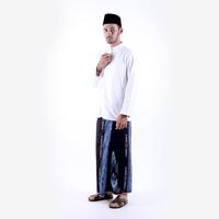 Gambar Baju Koko BHS Classic Habaib Motif Amir Warna Putih - L dari SarungBHS Kab. Gresik 4 Tokopedia