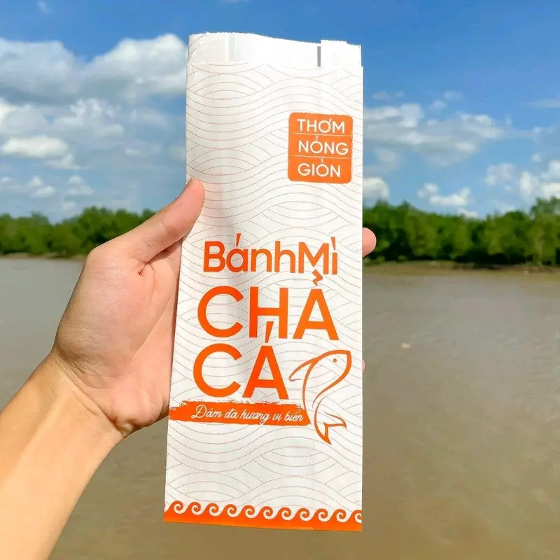 (500 cái) Túi bánh mì chả cá 3