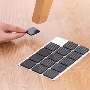 Protector de patas de silla antirruido, 30 piezas de almohadilla para muebles antideslizante para sillas y mesas de comedor, material duradero, ambiente silencioso en el hogar