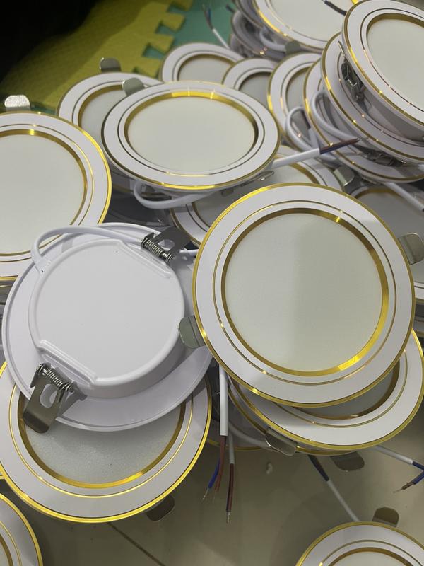 combo 10 Đèn led âm trần 12w phi 90 đổi 3 mầu bảo hành 2 năm