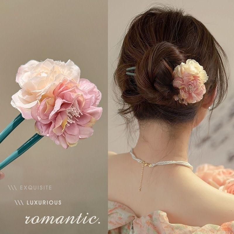 TOKOIMPRTKOREA NEW Bridal Comb Tusuk Konde Bunga Jumbo Simpel Mewah FASHION 1