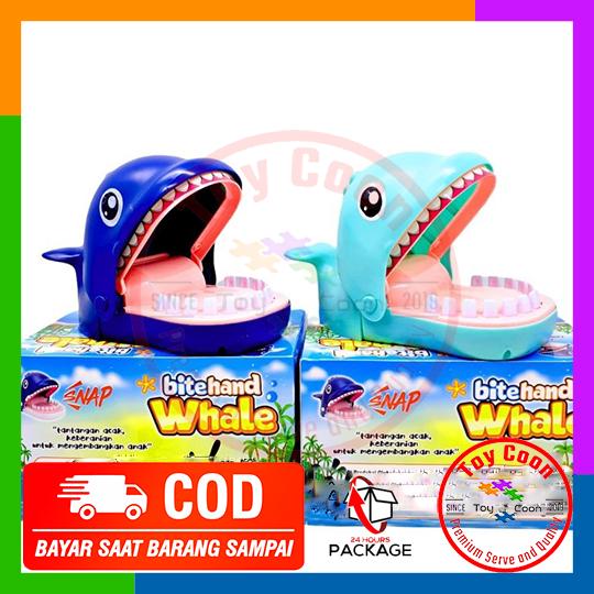 Mainan anak laki laki / mainan anak perempuan mainan crocodile dentist mainan buaya gigit / lion / shark / dentist / MAINAN BUAYA GIGIT JARI CROCODILE DENTIST FINGER BITE RUNNING MAN GAME MAINAN GIGI BUAYA PRANK VIRAL 5