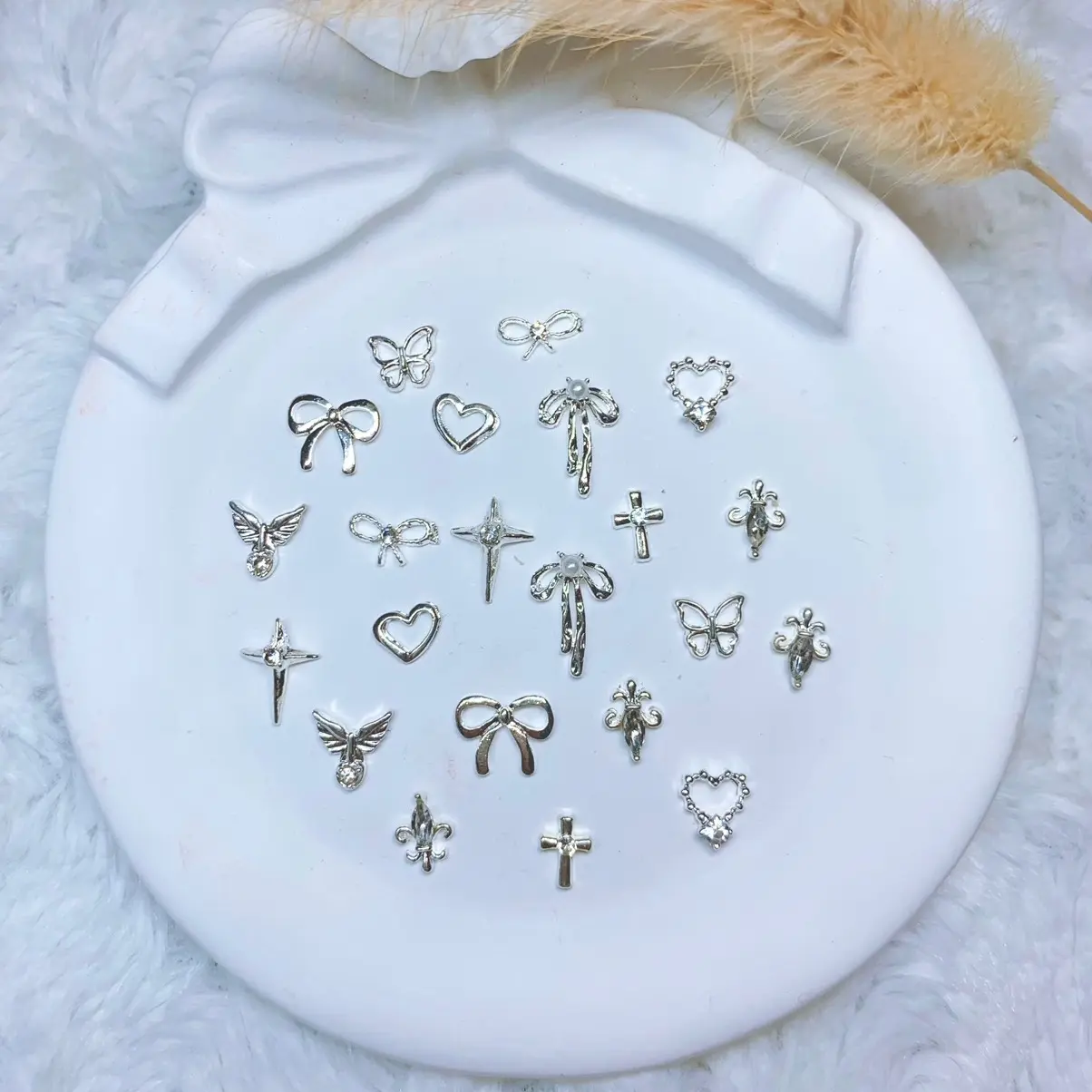SET CHARM MINI 10VIÊN-20 VIÊN . CHARM NAIL. Charm size mini trang trí. Phụ kiện nail