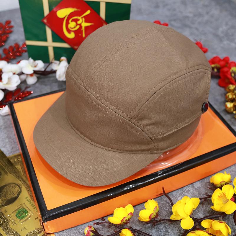 NÓN CAM với lưỡi trai ngắn đặc biệt cùng thiết kế túi 2 bên , Mũ lưỡi trai chất liệu cotton kaki thoáng mát CAM-TN05