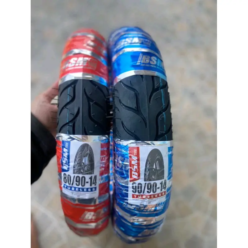 Ban Motor Luar Matic Beat Vario Mio Spacy Spin Xeon Ring 14 Ukuran 80/90 & 90/90 tubeles Motorcycle Accessories ban motor matic  14