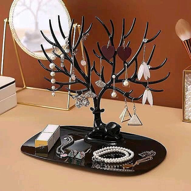 Giá Treo Trang Sức Hình Sừng Hươu Hottrend Phong Cách Hàn Quốc kệ tổ tường decor