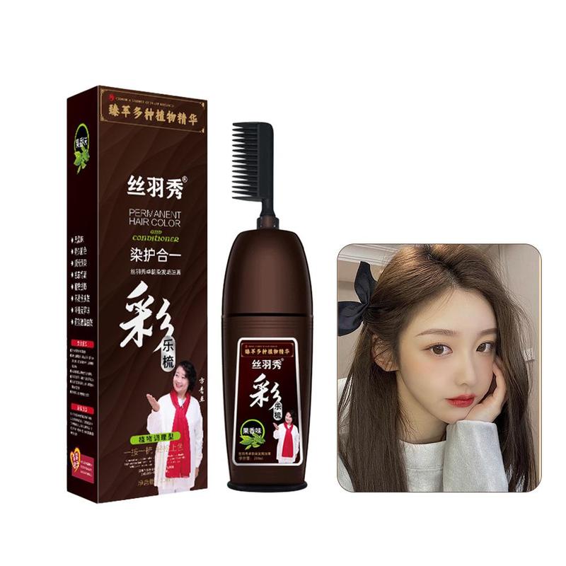 Product Introduction of Instant Coloring Shampoo Natural Black Color For Men Women Hair Dye Herbal Brown Purple Hair 28