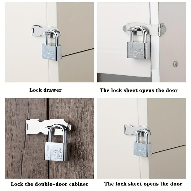 Product Introduction of Khóa Chốt Cửa Tủ Bằng Thép Không Gỉ, Kích Thước 2,6 Inch, Chốt Cửa Mũi Cố Định, Khóa Cửa Gỗ Cổ Điển Phụ Kiện Phần Cứng Cải Tạo Nhà Cửa Cửa Hàng, 1 Cái 7