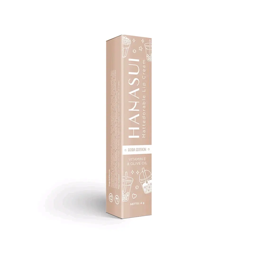 Hanasui Lip Cream - 01 Salted Caramel 03