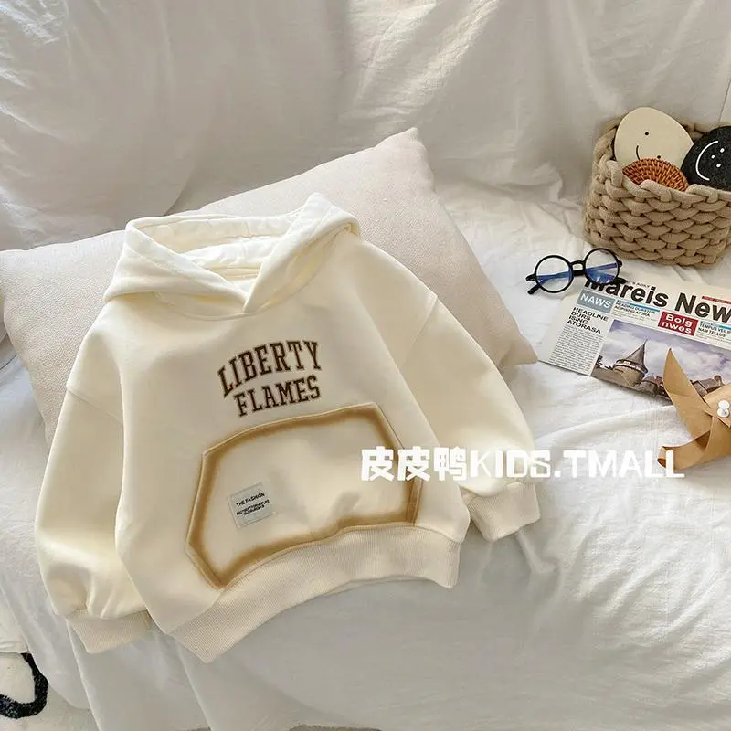Áo Hoodie Trẻ Em Bé Thời Trang Phong Cách Hàn Quốc, Thích Hợp Cho Mùa Xuân Và Mùa Thu, Hàng Mới Về, Dành Cho Bé Trai Và Bé Gái, Quần Áo Mùa Xuân Cho Trẻ Em, Quần Áo Đi Chơi Và Đi Chơi