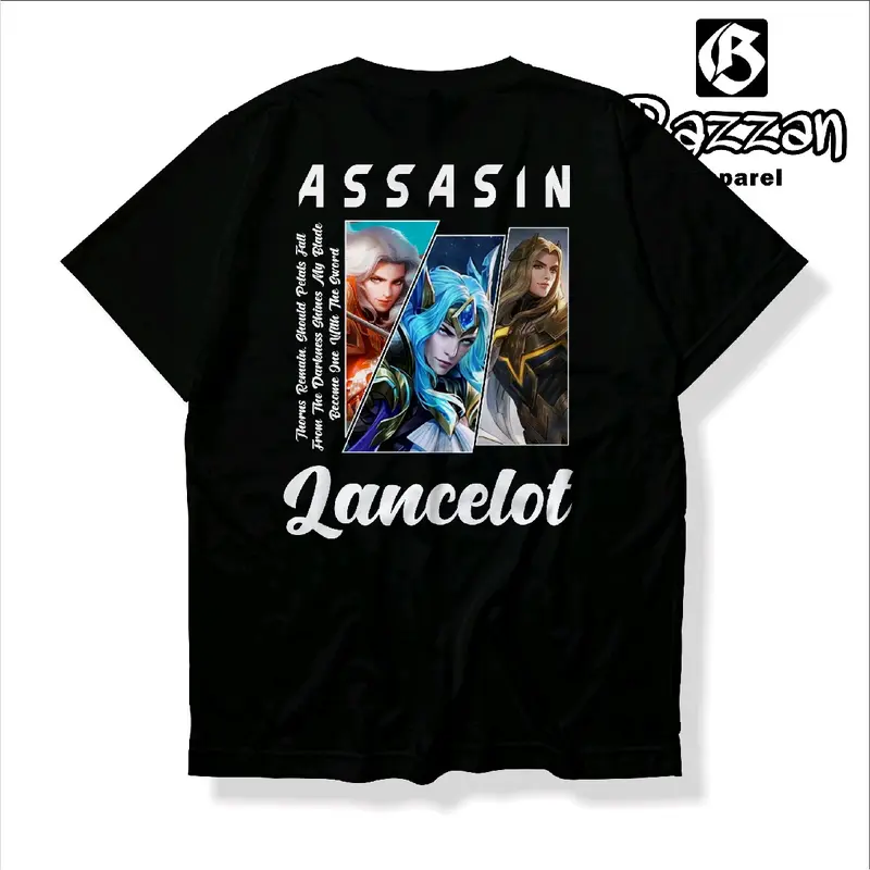 KAOS DISTRO GAMING MLBB LANCELOT MOBILE LEGENDS PREMIUM QUALITY 1