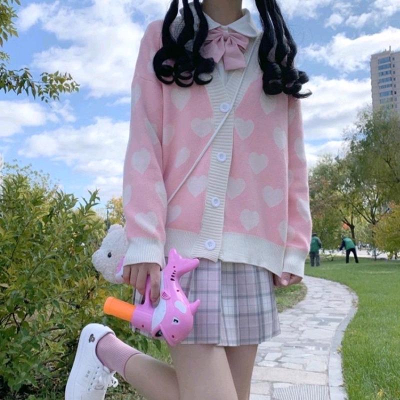 CARDIGAN RAJUT PREMIUM || LOVE KNITED CARDIE 1