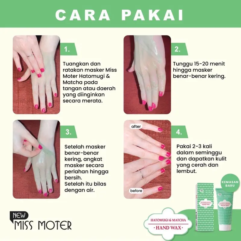 Miss Moter Matcha & Milk Hand Wax By Syb 1