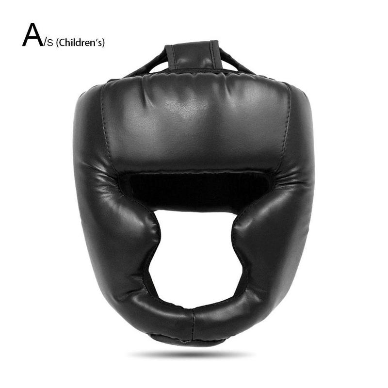 Product Introduction of Boxing Helmet Kids Adults Muay Thai Training Sparring Gym N1F5 Taekwondo Boxing Headgear Head M2J7 26