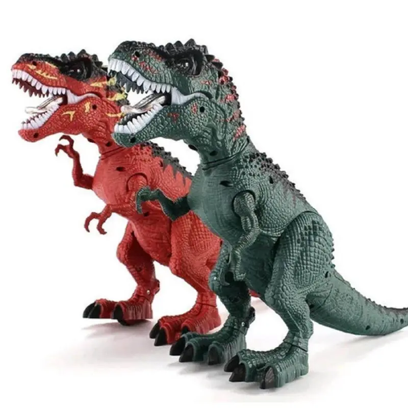 Mainan Anak Dinosaurus Bisa Bertelur / Telur Dinosaurus Mainan Anak Light And Sound baterai hadiah Lampu Remote Toys binatang 2