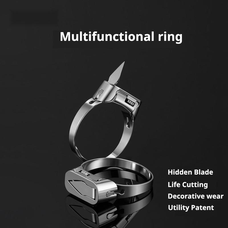New Super Multi-Functional Defense GadgetBrass Knuckle Ring Smart ...