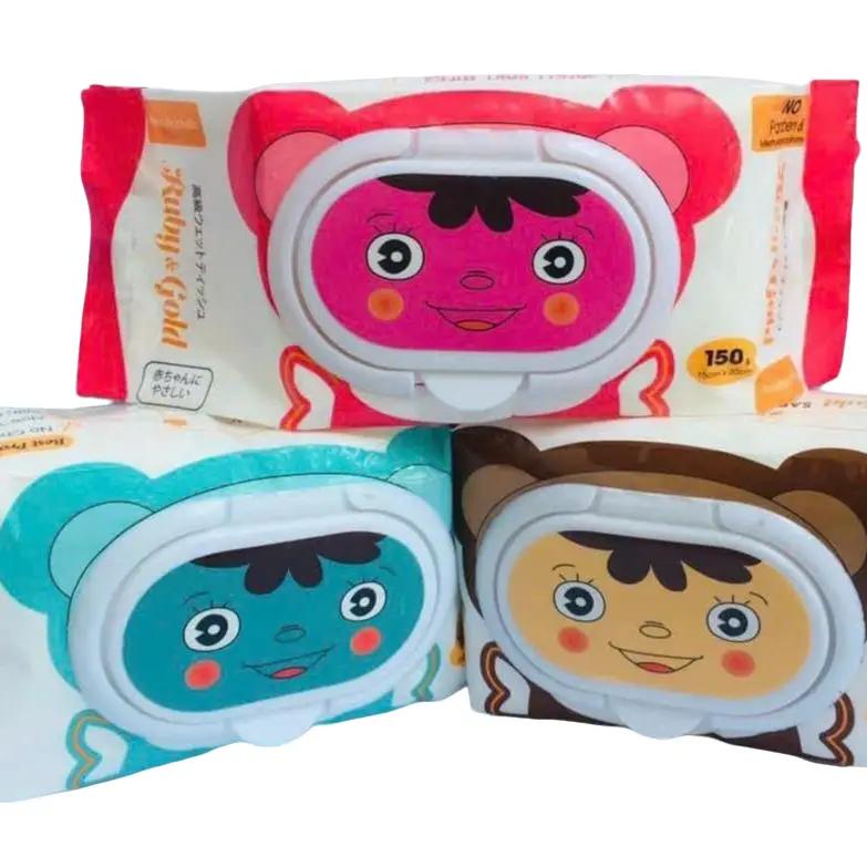  Thùng 10 gói khăn ướt gấu Ruby&Gold gói to 625gram nhiều màu sắc  khăn ướt không mùi dùng được cho bé baby wipes 150gr 