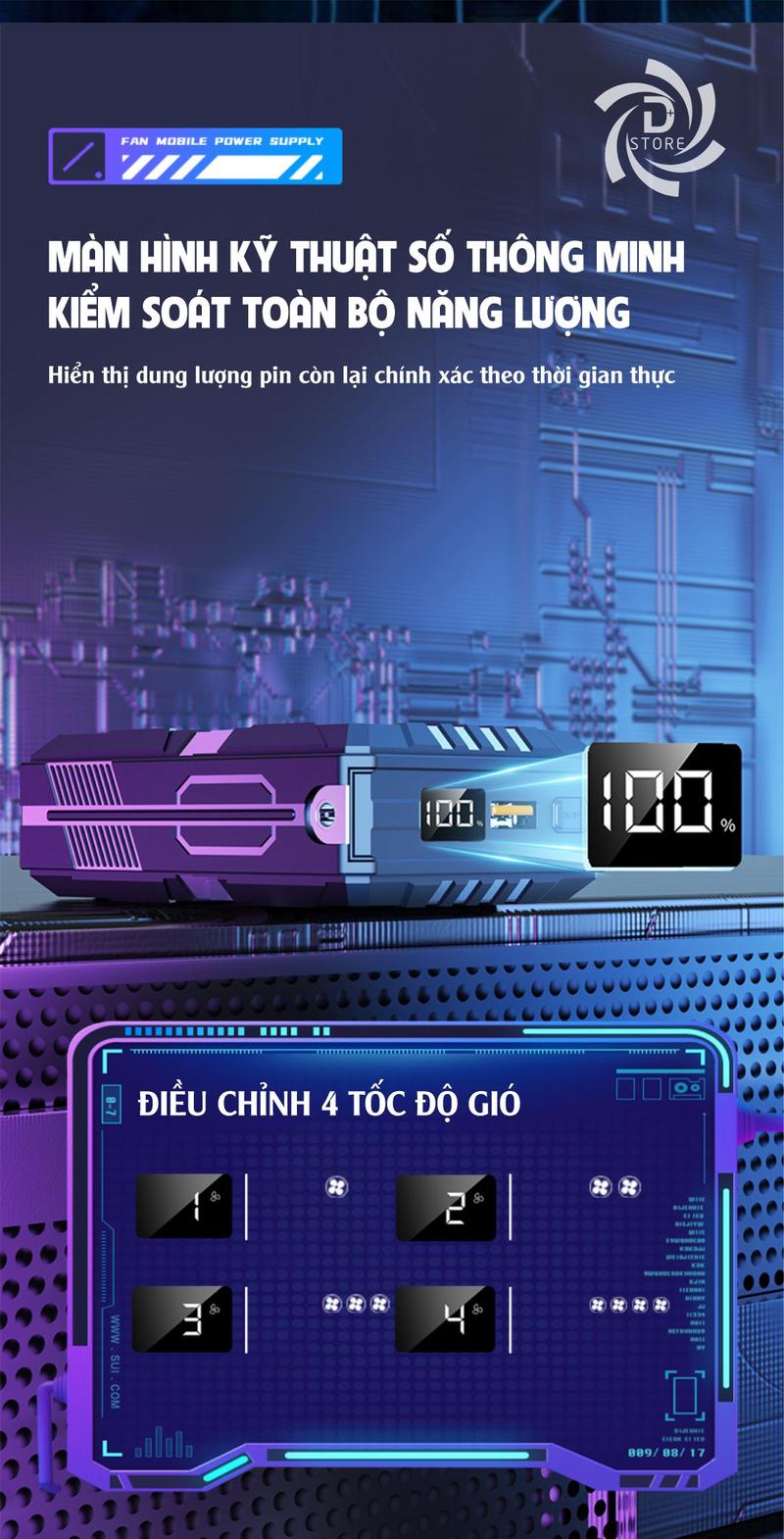 Product Introduction of Áo điều hòa quạt gió Nhật Bản DSTORE Chính Hãng pin khỏe nhỏ gọn, sạc nhanh mới nhất 2025 5