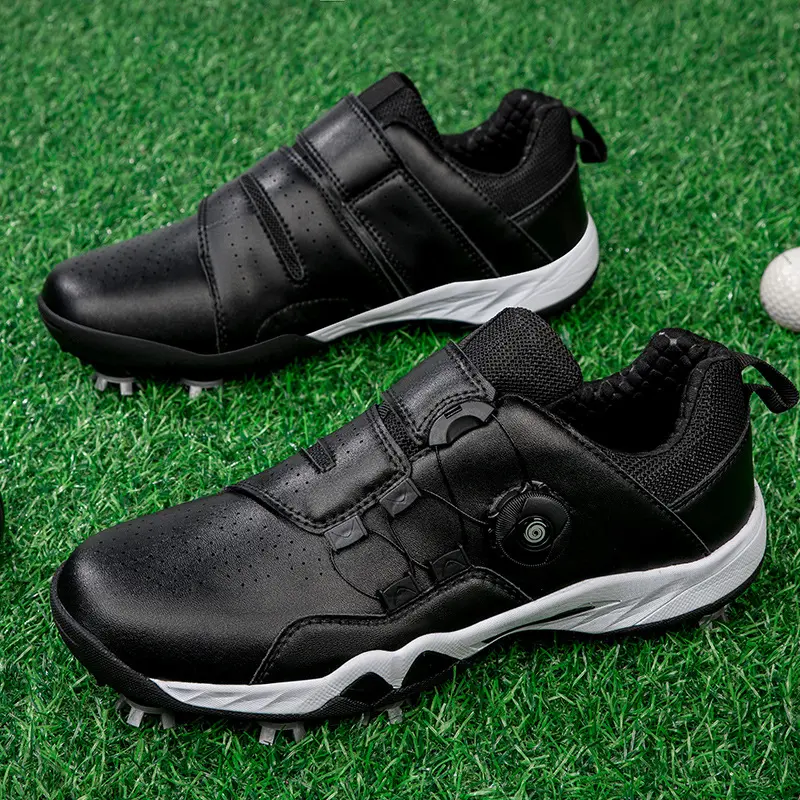 Giày Golf, Giày Thể Thao Chuyên Nghiệp, Chống Trượt, Hàng Có Sẵn Thời Trang Mới Nóng Bỏng, Dành Cho Nam Và Nữ, Thể Thao Đi Chơi, Chất Lượng Cao, Có Đinh Lấy, Thích Hợp Cho Các Tay Cầm Chuyên Nghiệp 1