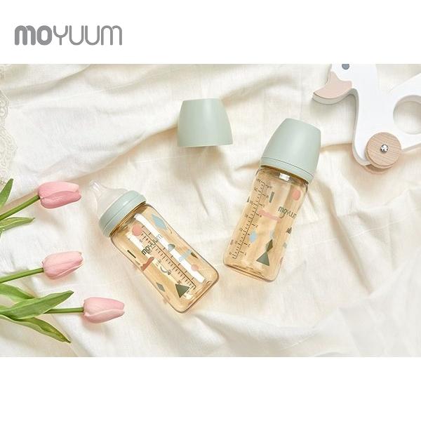 Tặng Khăn Sữa Bình Sữa Moyum Cao Cấp Nhựa PPSU Size 170ml 270ml Voi Kem bin hsu amoy uum