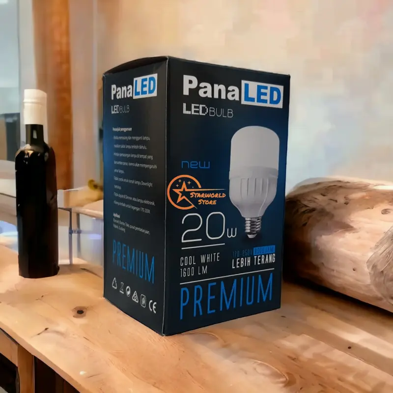 PANALED Premium Lampu Bohlam LED Bulb Capsule - Cahaya Putih 2