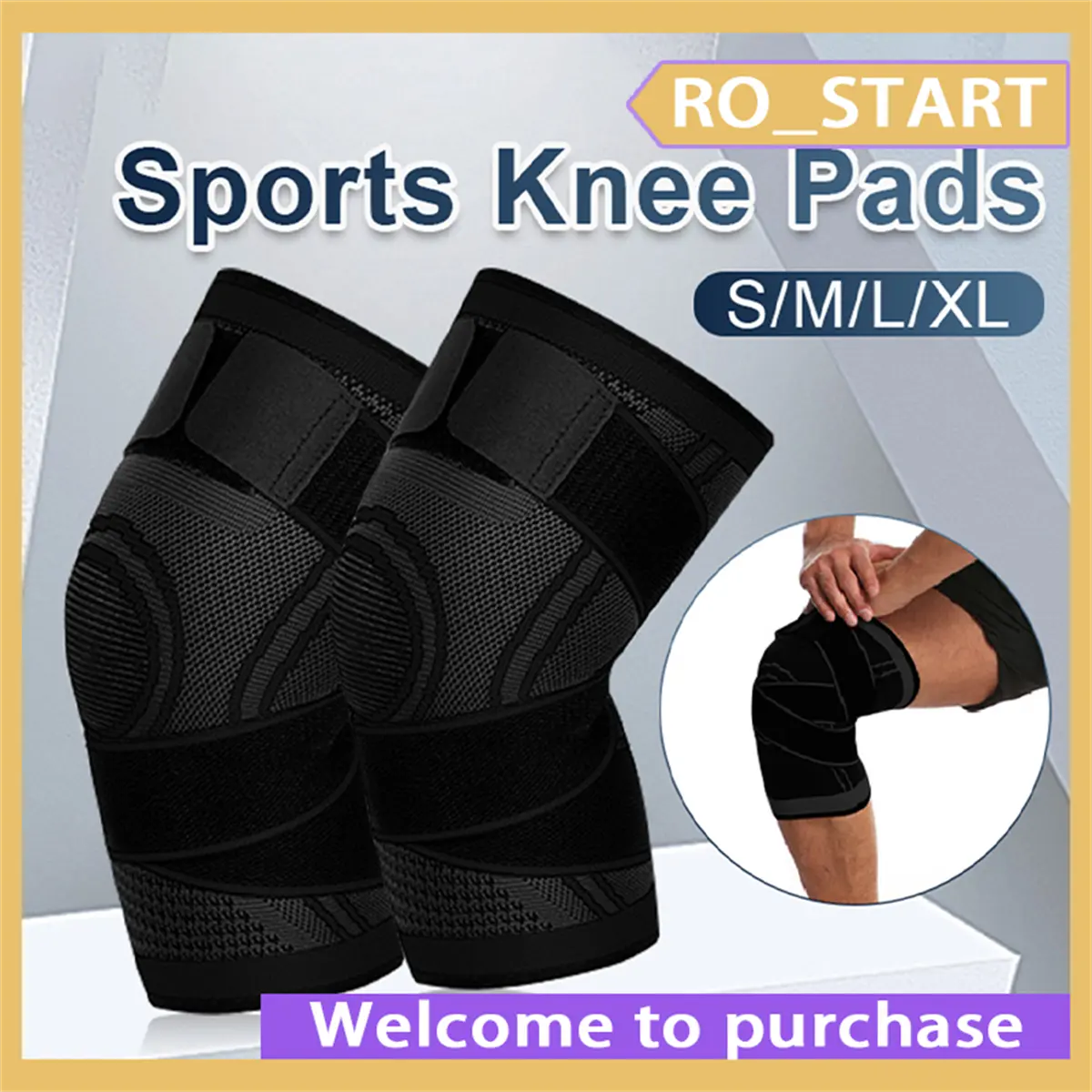 1PC Sports Knee Pad  High Quality Sports