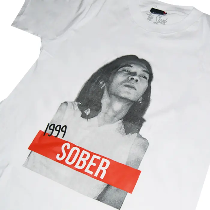 T-shirt Sober 99 White Slank 1