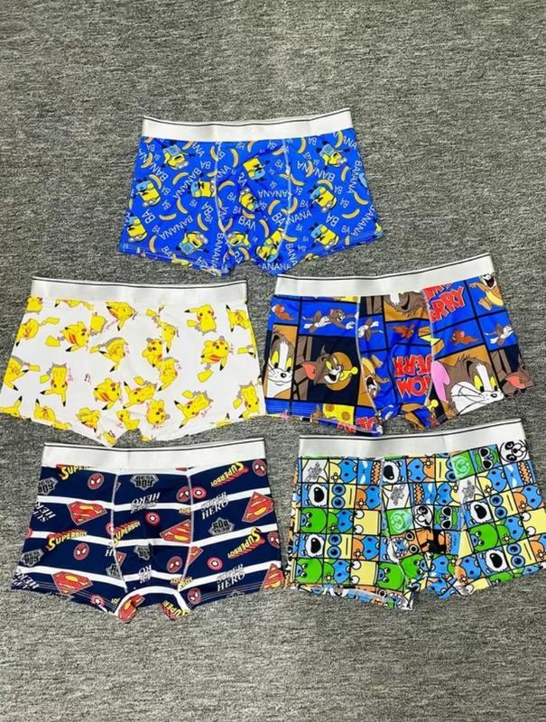 Combo Quần Sịp Đùi Nam  thun lạnh hoạt hình cute 4