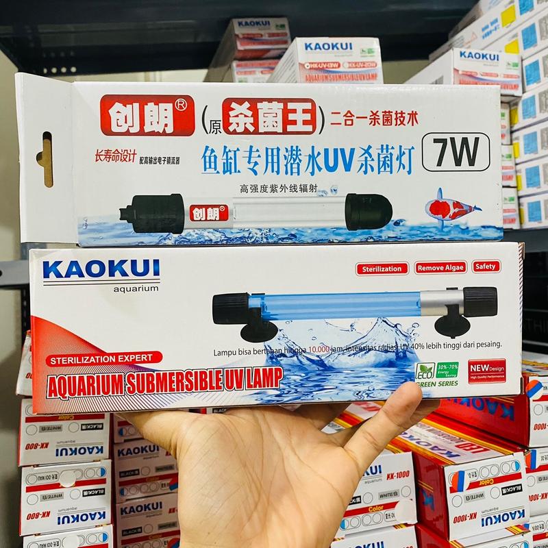 Đèn UV diệt tảo diệt khuẩn KAOKUI KK-UV 5W,7W,9W,11W,13W,15W,20W cho hồ cá cảnh