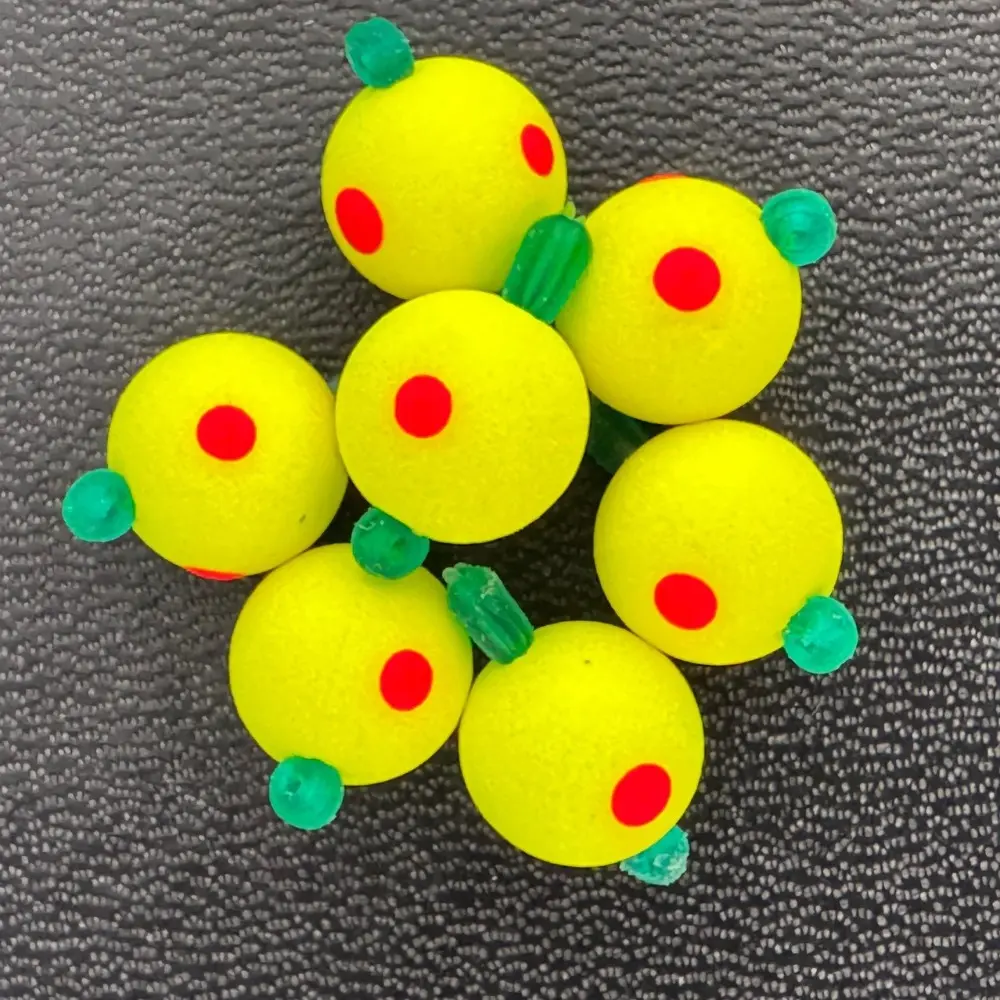 New Hair Rig Anti-Bottom float Eye-catching Beans Buoyancy Ball Hard Bait Fishing Floating Ball