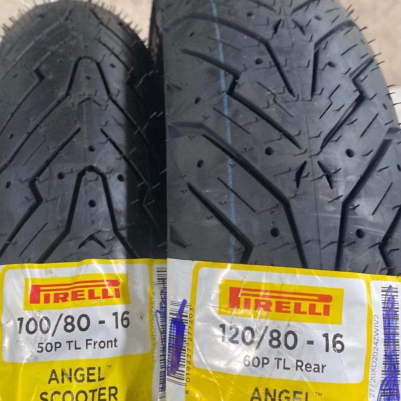 Vỏ lốp xe máy lead nvx shvn 125 150 160 300i 350i pirelii angel scooter xuất xứ Indonesia chống Đinh chống trơn trượt bám đường tốt michelin
