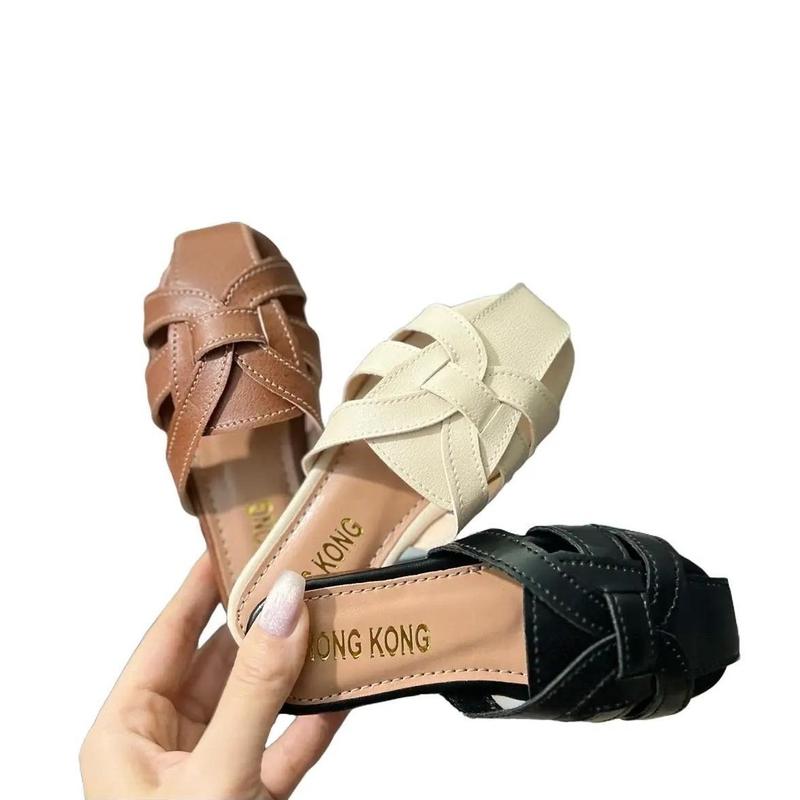  Dép Sục Dọ Da Mềm Đế Dẻo Cho Bé Gái Đi Học Đi Chơi vn ốp 1012  giày beige-nude  déptreem dép lê dép lê  cho bé gái 