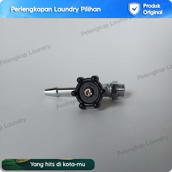 Kran Kepala Setrika Uap Boiler Kran Pembuangan + Nepel 1