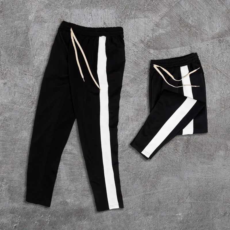 Quần Line Pants 3 sọc , 1 sọc chất Poly Cotton dày dặn 2