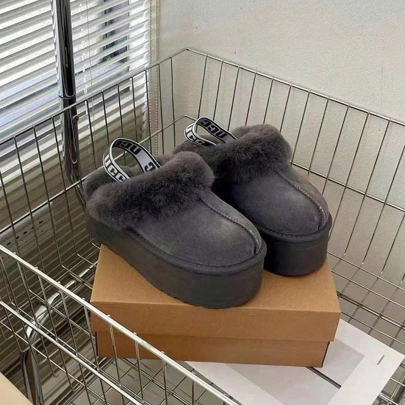 [FULL BOX] Dép sục lông vũ hàng đẹp QCCC đế nhẹ quai sau UCC