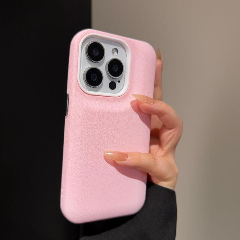 Product Introduction of Ốp Điện Thoại Di Động Da Họa Tiết Bánh Mì Thích Hợp Cho Apple 16Promax, Thời Trang, Thiết Kế Đơn Giản, Tương Thích Với iPhone 15 14