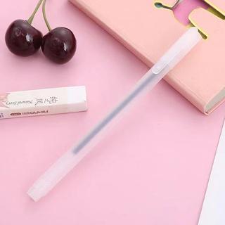 Frosted Gel Pen 0.5mm Bullet Point Fountain Pen - Stationery Office Supplies gelpens