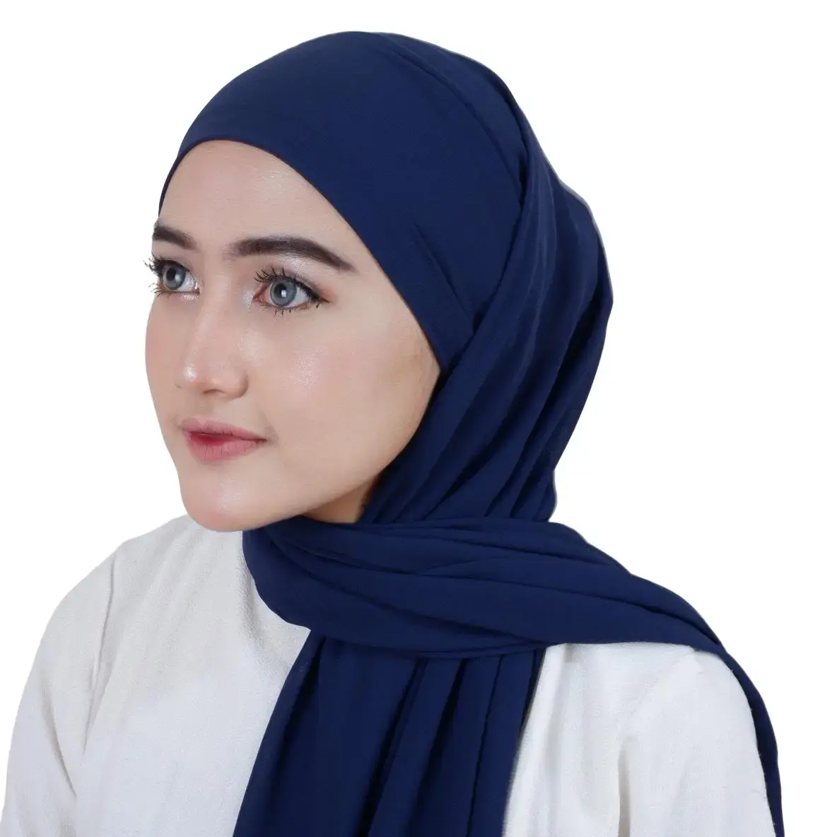 PASHMINA INSTAN MELAYU (TALI BELAKANG) Ceruty Muslim Jilbab Doll